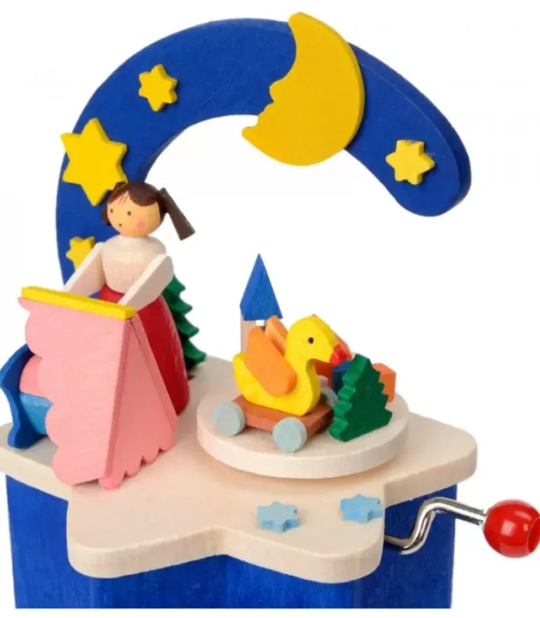 Boite A Musique A Manivelle Bleu, Chambre D'Enfant