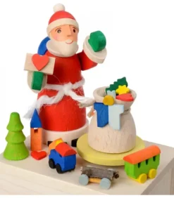 Boite A Musique Enfant A Manivelle, Père Noël Et Jouets