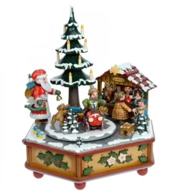 Boite A Musique Noël, Veillee Autour Du Sapin