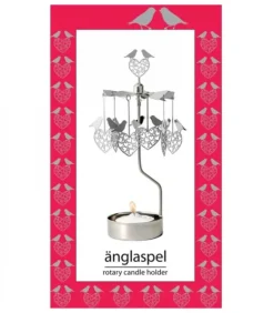 Bougeoir Carrousel 2 Oiseaux Amoureux