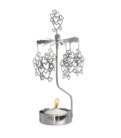 Bougeoir Carrousel Petits Coeurs Saint-Valentin