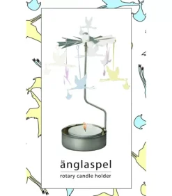 Bougeoir Carrousel Vol De Cigognes Apportant Un Bebe