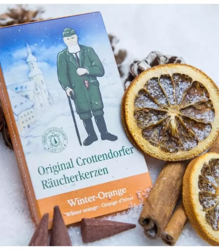 Cone D'Encens Senteur Orange De Noël