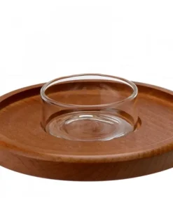 Coupelle En Verre Transparent De Rechange Pour Photophores Et Bougeoirs