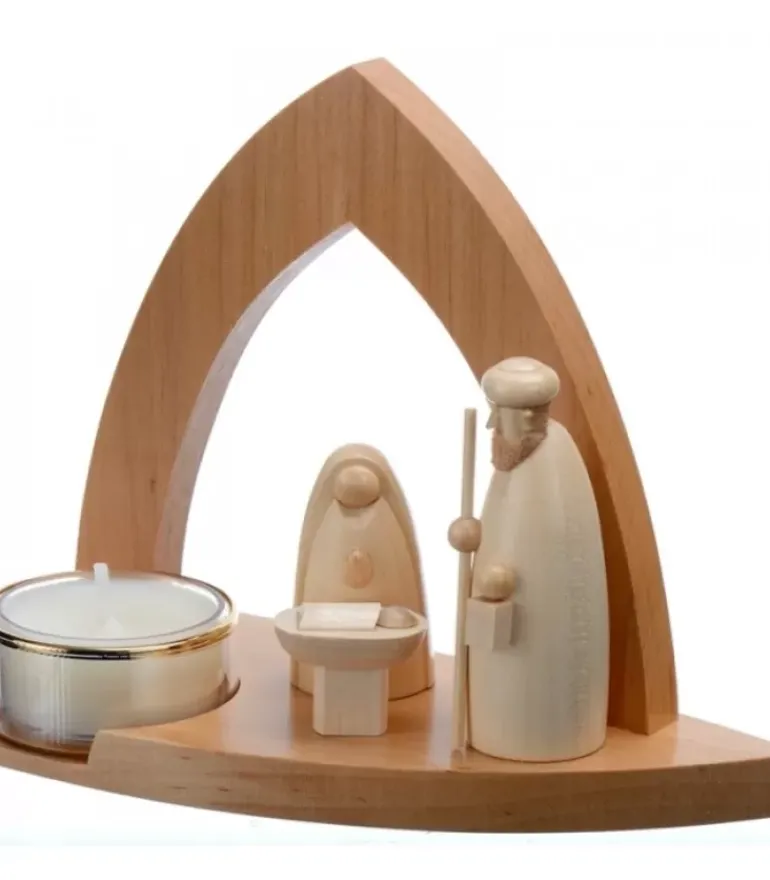 Crèche Design Avec Bougeoir