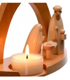 Crèche Design Avec Bougeoir