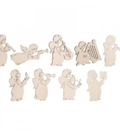 Décorations Pour Sapin 9 Petits Anges En Pendentifs