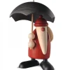 Figurine Père Noël Sous Parapluie