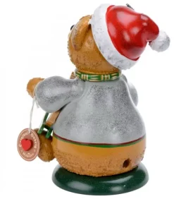 Ourson Brule-Encens Avec Cheval De Bois Et Toupie