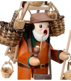 Personnage Brule-Encens Vendeur De Paniers