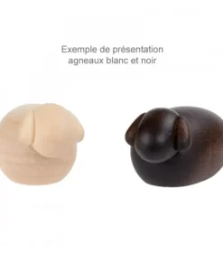 Petits Animaux Pour Crèche De Noël, Agneau Blanc