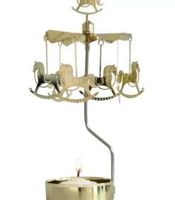 Photophore De Noël Cheval A Bascule