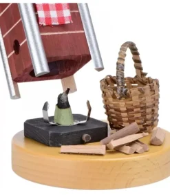 Poele A Bois Brule-Encens