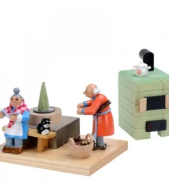 Poele Brule-Encens Grand-Père Et Grand-Mere