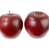 Pomme Décorative Rouge Fonce, 8 Cm