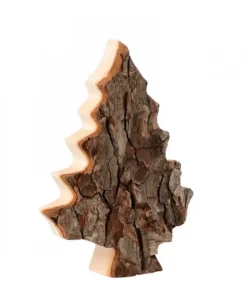 Sapin En Bois Déco En Ecorce 15 Cm