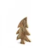 Sapin En Bois, Forme Penchee 9 Cm