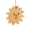 Soleil A Suspendre En Bois De Chene 12 Cm