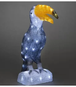 Toucan Lumineux 48 Cm En Acrylique, 56 Diodes Blanc Chaud