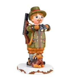 Village De Noël Miniature, Chasseur